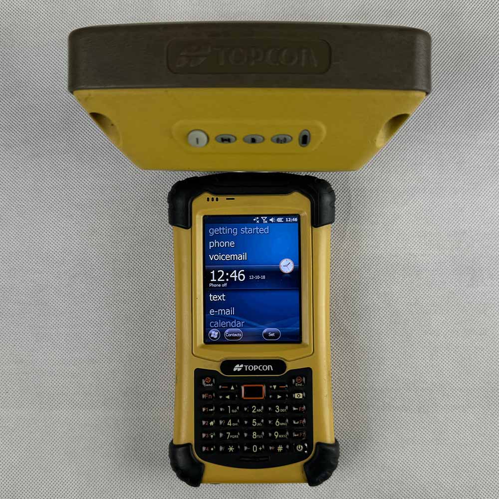Odbiornik GNSS Topcon HiPer SR + Kontroler FC-336 – Rok produkcji: 2015