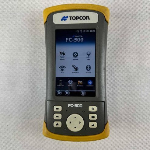 Używany odbiornik Topcon GNSS HiPer II z kontrolerem Topcon FC-500 ZESTAW