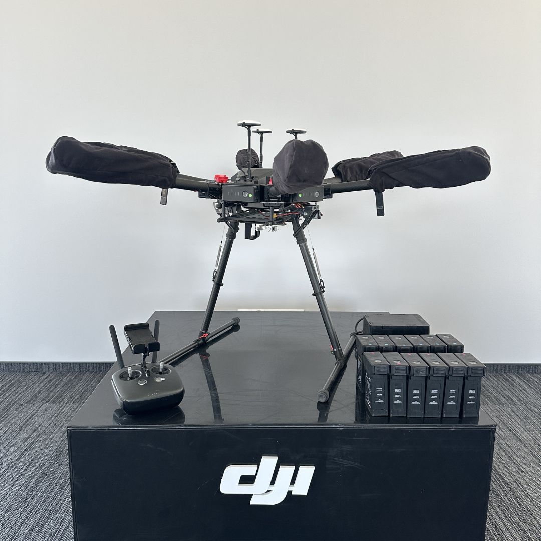 Popokazowy DJI M600 PRO + GVI S50 Lidar Scanner