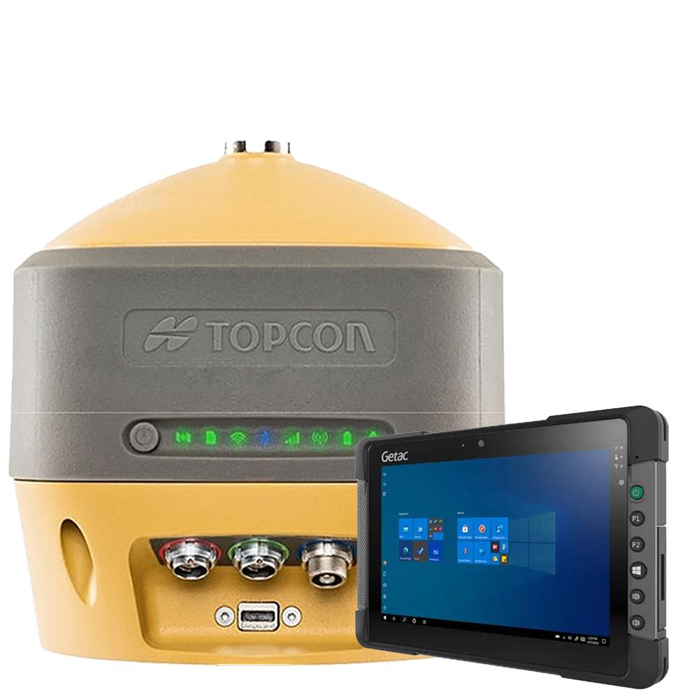 Topcon HiPer HR + Kontroler Getac T800