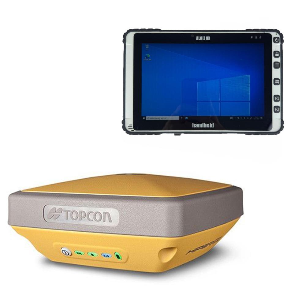 Odbiornik GNSS Topcon HiPer SR rok prod. 2014 z kontrolerem Algiz 8X GSM rok prod. 2021