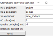 Program Odchylenie GeoCoder