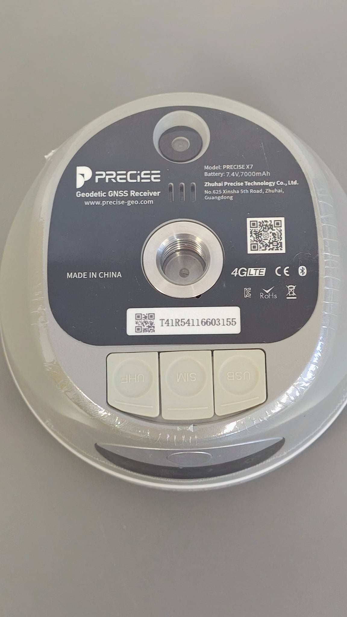 Odbiornik GNSS Precise X7, laser, kamery, AR – nowość na polskim rynku