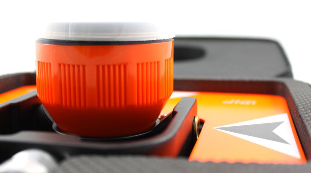 Powystawowa pochylana oprawa z pryzmatem i tarczą Survpoint(wodoszczelna)