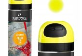 Farba geodezyjna SOPPEC FLUO TP 500 ml – fluorescencyjna farba w sprayu