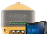 Odbiornik GNSS Topcon HiPer HR rok prod. 2020 z kontrolerem Getac T800