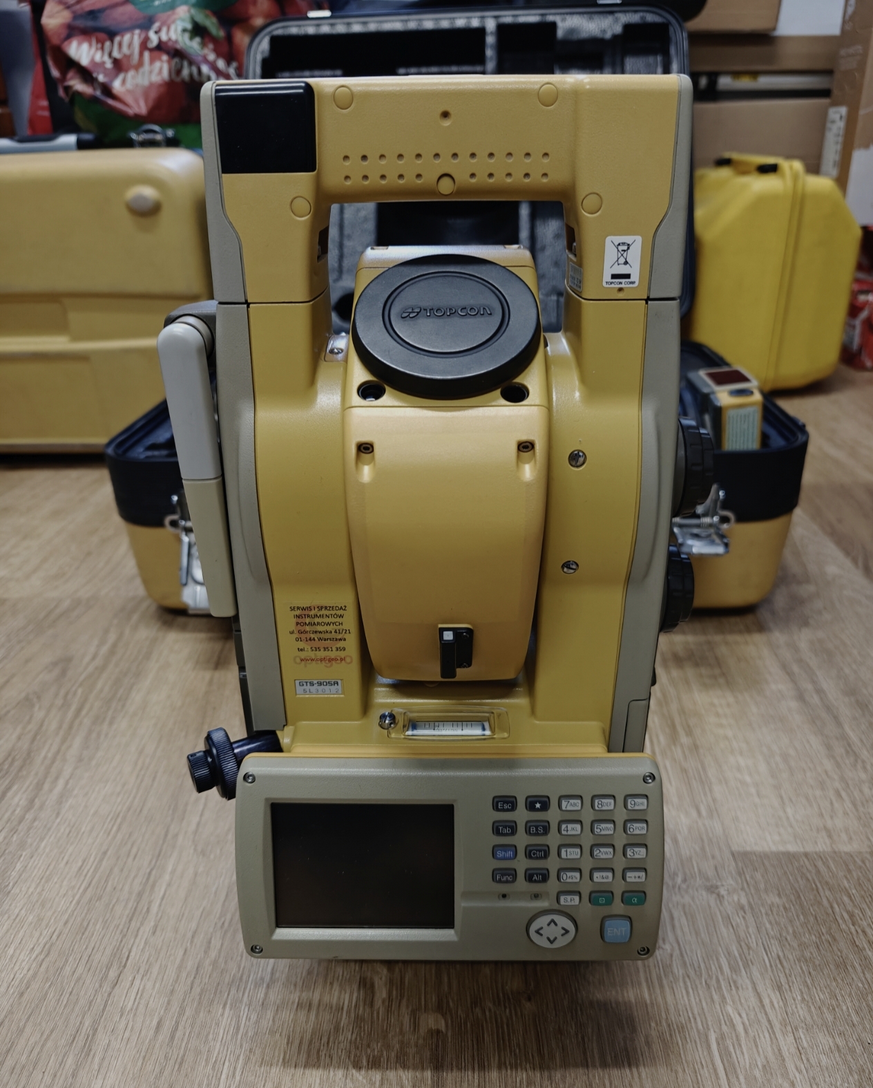 Zestaw hybrydowy TOPCON jednoosobowy (tachimetr + GPS)