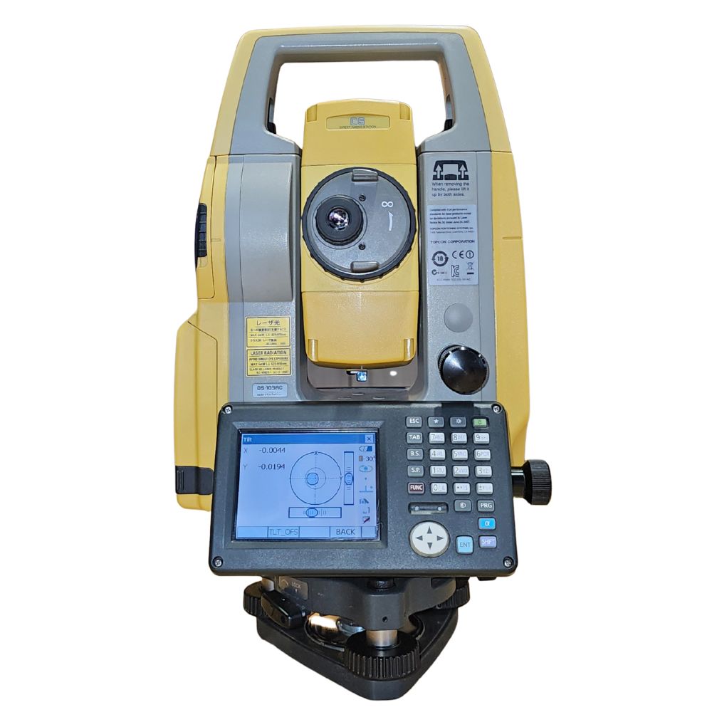 Zestaw jednosobowy tachimetr Topcon DS-103AC + FC-5000