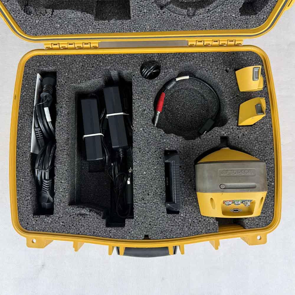 Odbiornik GNSS Topcon HiPer HR rok prod. 2020 z kontrolerem Getac T800