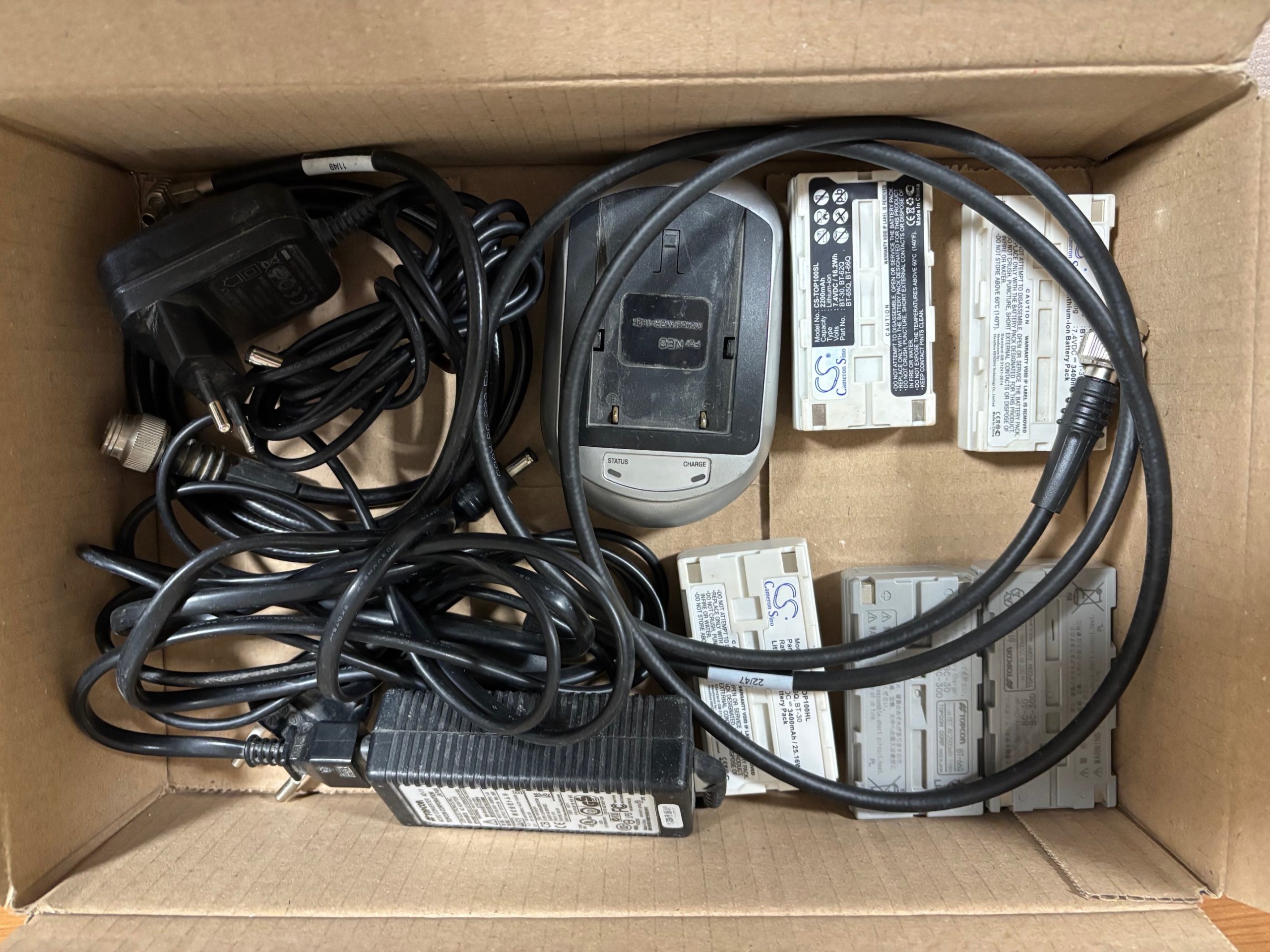 Zestaw GPS PG-A1 + GRS-1 z akcesoriami