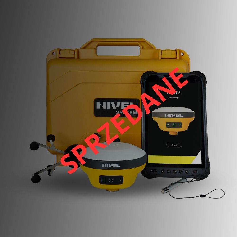 Popokazowy Odbiornik GNSS Nivel System Point 3 + kontroler NT-1024