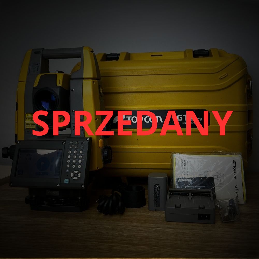 Tachimetr robotyczny Topcon GT-503 – jednoosobowy