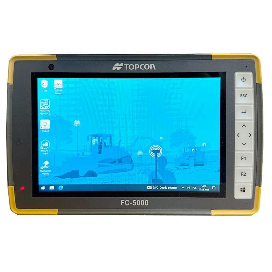 Zestaw hybrydowy tachimetr Topcon GT-503 + HIPER SR+ FC-5000
