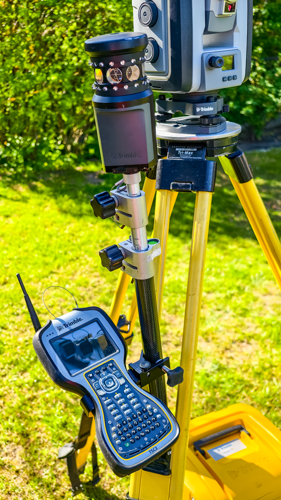 Trimble S9 1″ DR HP (2020) – robotyczny | kamera | MT1000 | TSC3 + Access Roads | po przeglądzie