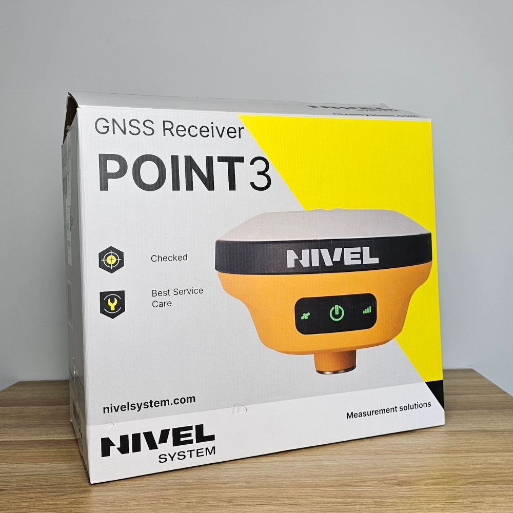 Promocyjny, Powystawowy Odbiornik GNSS Nivel System Point 3 + kontroler NT-1024 z roczną gwarancją