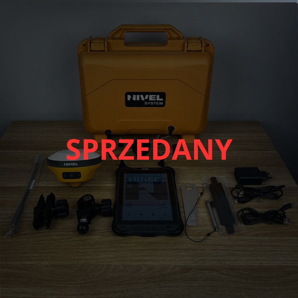 Powystawowy Odbiornik GNSS Nivel System Point 3 + kontroler NT-1024 z roczną gwarancją