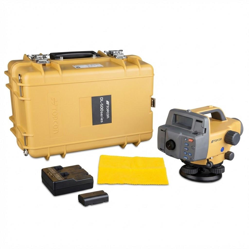 Promocyjny Zestaw Niwelator kodowy Topcon DL-503 + Łata aluminiowa 5m