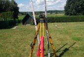 Leica Sprinter 150M, dwie łaty kodowane, statyw fiber glass, 2018.