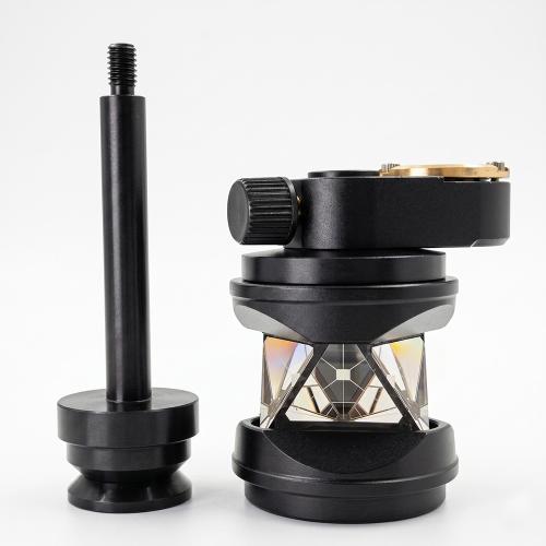 Pryzmat mini 360° przesuwany, z tyczką i rektyfikowalną libelą, stała 0mm