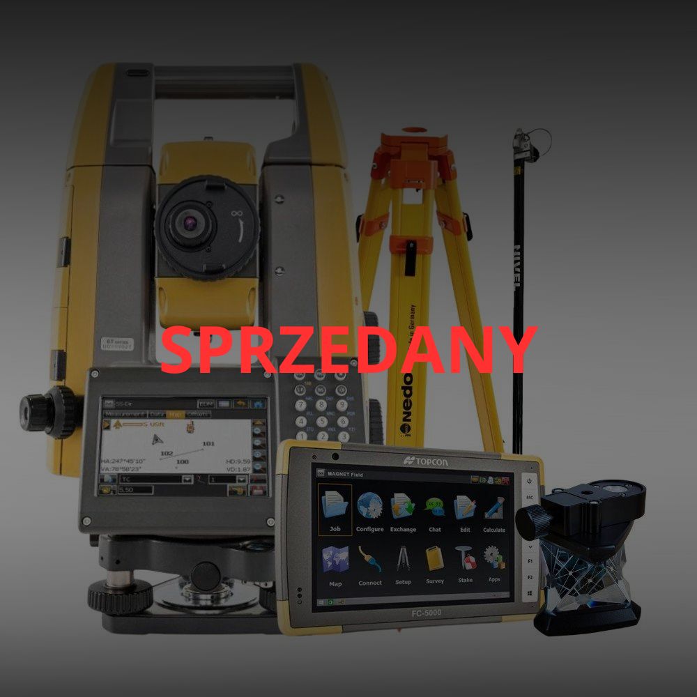 Topcon GT-1003 + FC-5000 + licencje | zestaw jednoosobowy | sprawdzony | z gwarancja