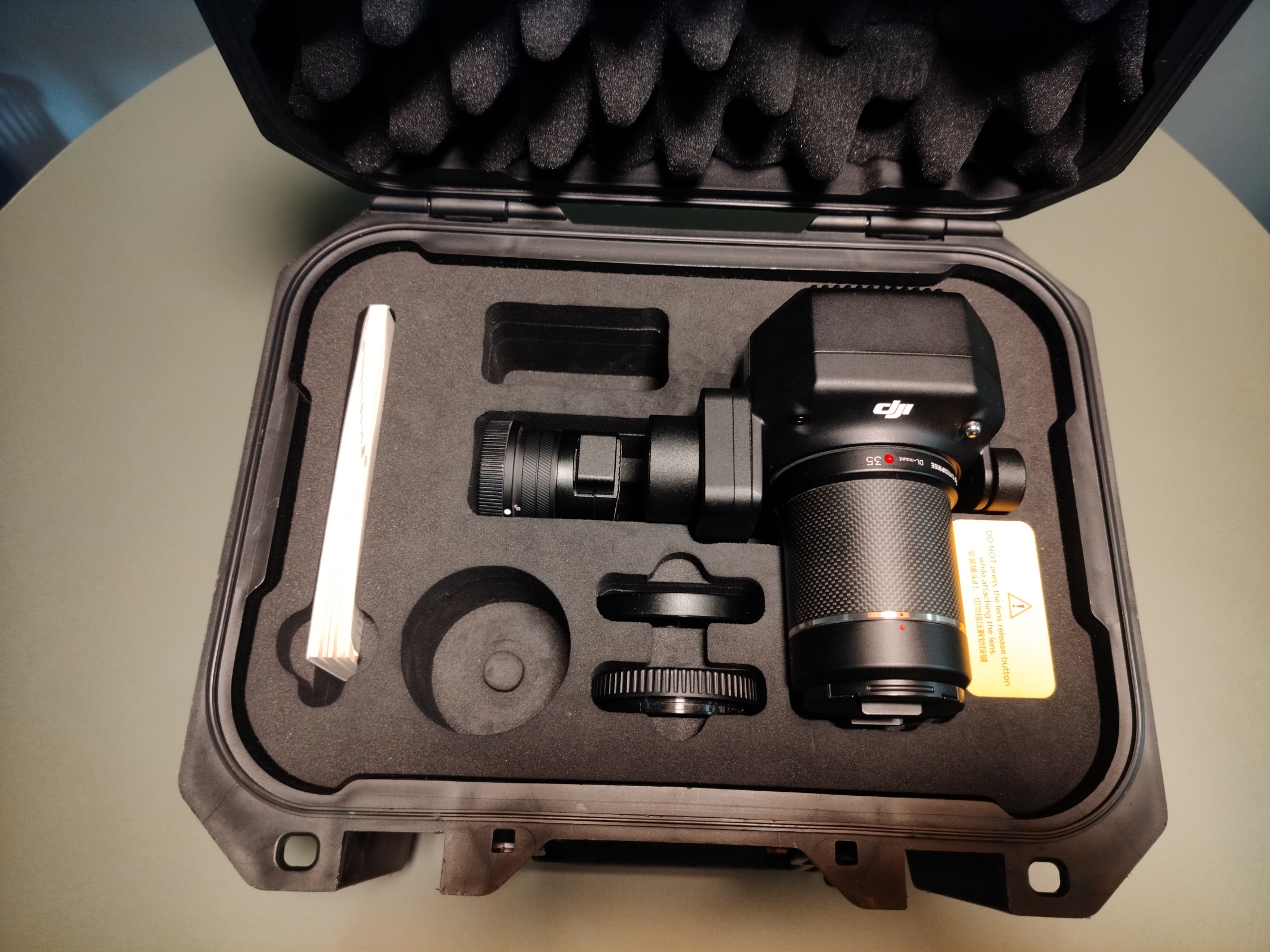 DJI Zenmuse P1 + DJI DL 35 mm – kamera fotogrametryczna