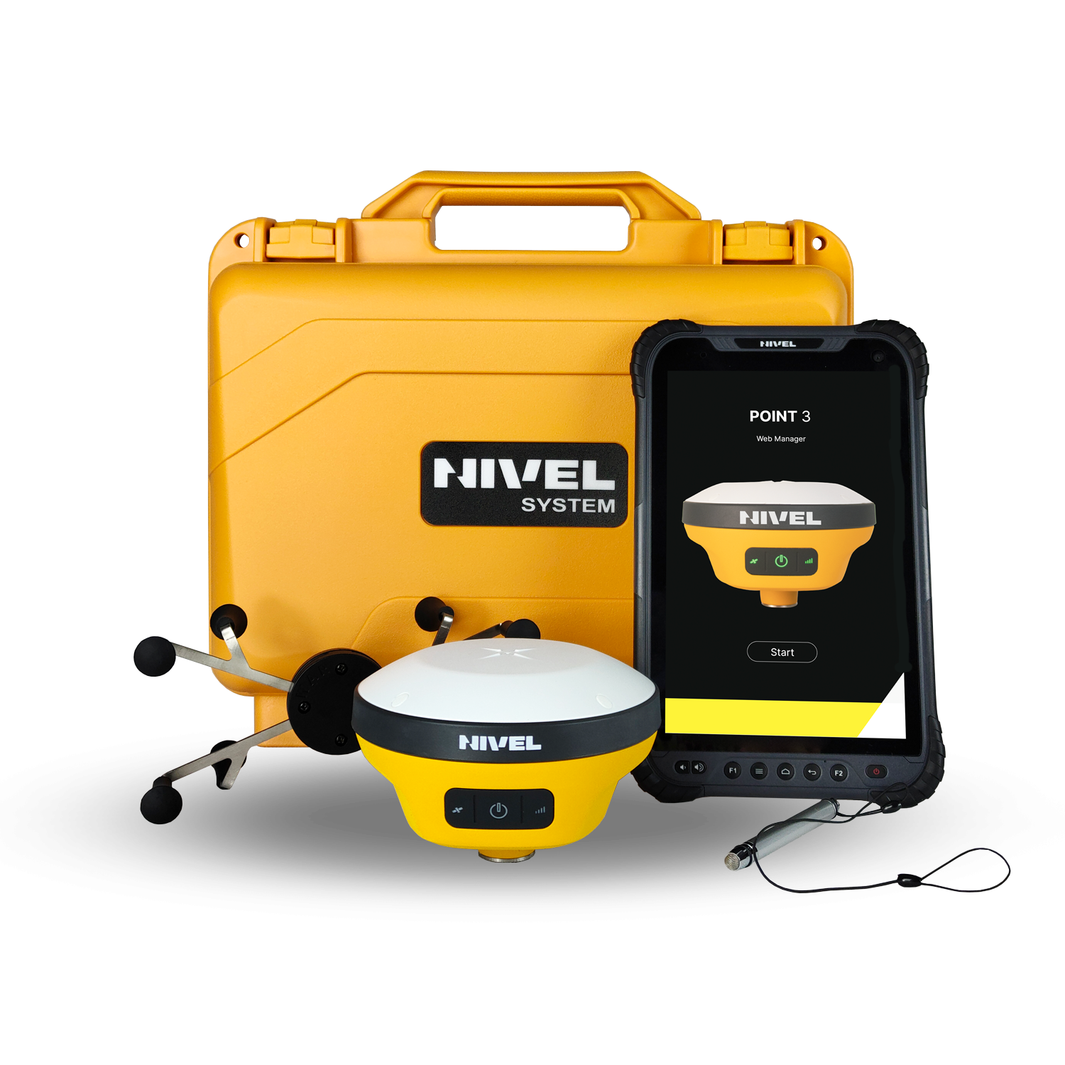 Odbiornik GNSS Nivel System Point 3 + kontroler NT-1024- popokazowy