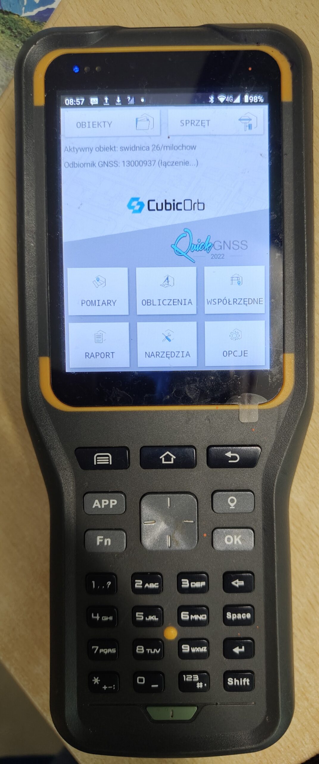 Zestawy geodezyjne GPS GNSS Satlab SL800 + SHC30